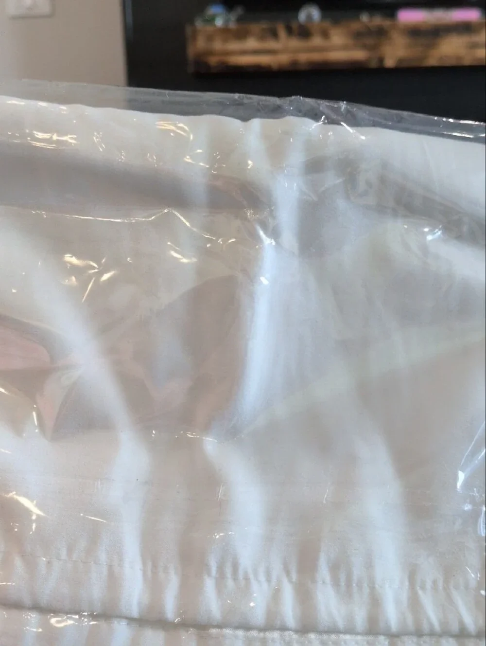 Furla White Fabric Dust Bag with Black Logo